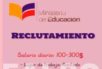 Ministerio de Educación advierte sobre falsas ofertas laborales en redes sociales