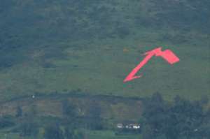 La "M" de Metallica, en las faldas del Pichincha 