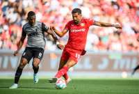 Carlos Gruezo fue titular durante todo el partido con el Augsburgo.