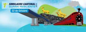 El Puente de la Unidad Nacional estar&aacute; cerrado una hora por simulacro en Dur&aacute;n