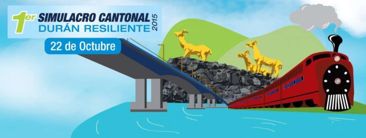 El Puente de la Unidad Nacional estar&aacute; cerrado una hora por simulacro en Dur&aacute;n