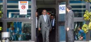 El vicepresidente Jorge Glas acudi&oacute; ayer a la Fiscal&iacute;a para rendir su versi&oacute;n dentro del caso Odebrecht.