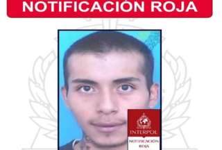 Kevin G. integraba la lista de los más buscados del Ecuador y poseía una Notificación Roja de la Interpol