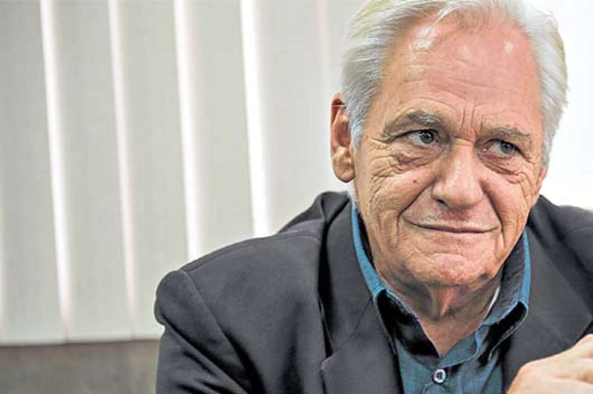 Samuel Blixen, periodista uruguayo. Ha trabajado en los principales diarios de Montevideo y en varias revistas. Integr&oacute; el Sindicato de Periodistas y milit&oacute; en el Movimiento de Liberaci&oacute;n Nacional-Tupamaros. Foto: Fernando Sandoval│El Tel&eacute;grafo