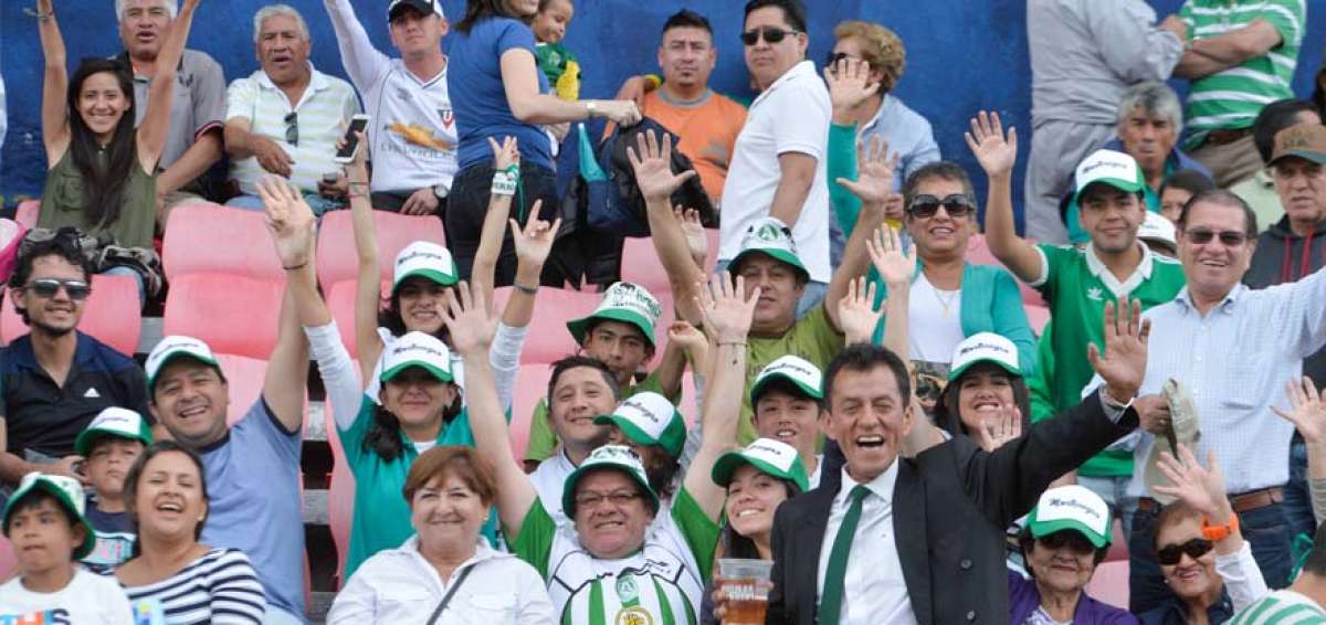 La fanaticada del Am&eacute;rica, a pesar de la derrota, estuvo satisfecha por su desempe&ntilde;o en el regreso a la primera categor&iacute;a.