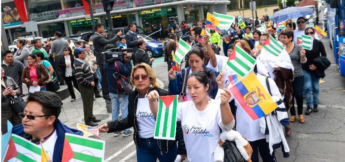 Manabitas rechazaron agresiones que recibieron tras las elecciones