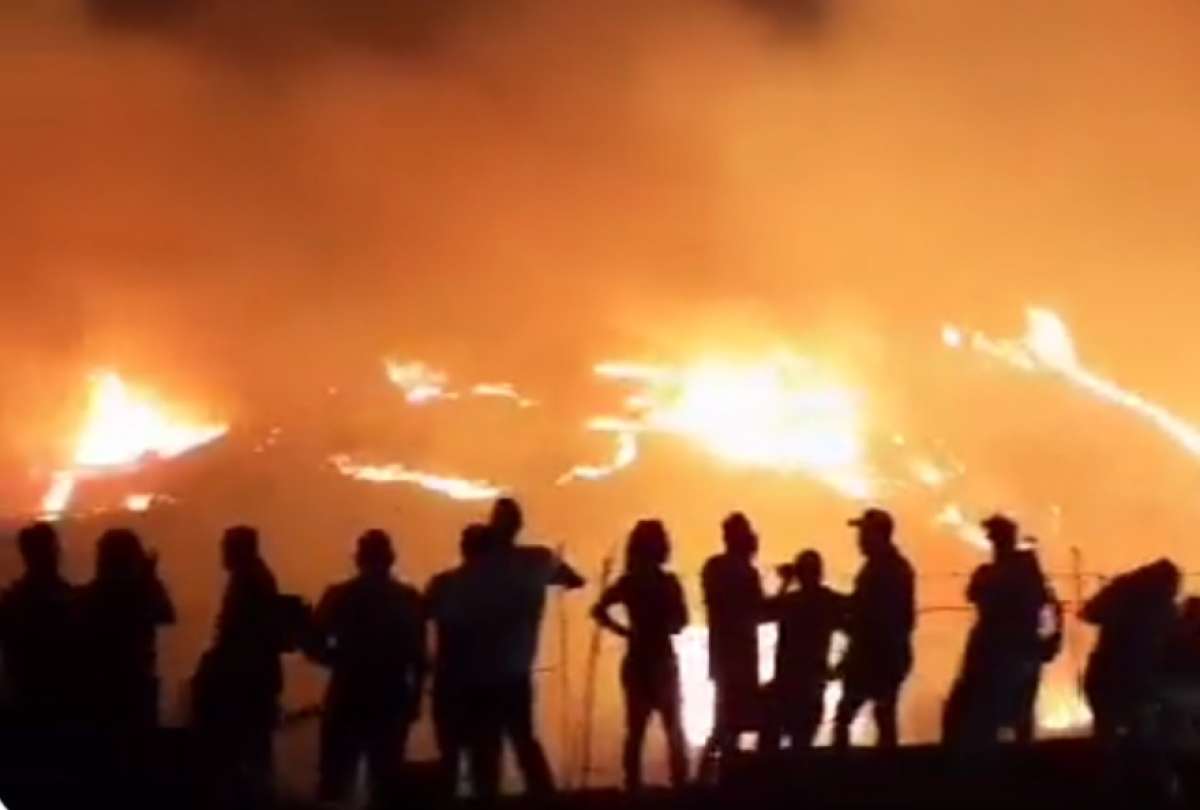 Voraz incendio en Cali fue controlado por los Bomberos