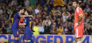 Messi 'rompe' a la Juventus impulsando al Barcelona en Europa