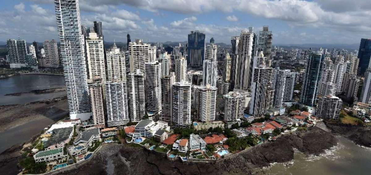 Vista a&eacute;rea de la Ciudad de Panam&aacute;.