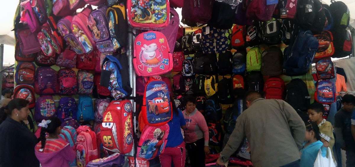 Feria escolar impulsa los productos ecuatorianos