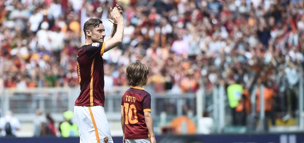 Totti cumpli&oacute; este domingo su partido 600 en la Serie A