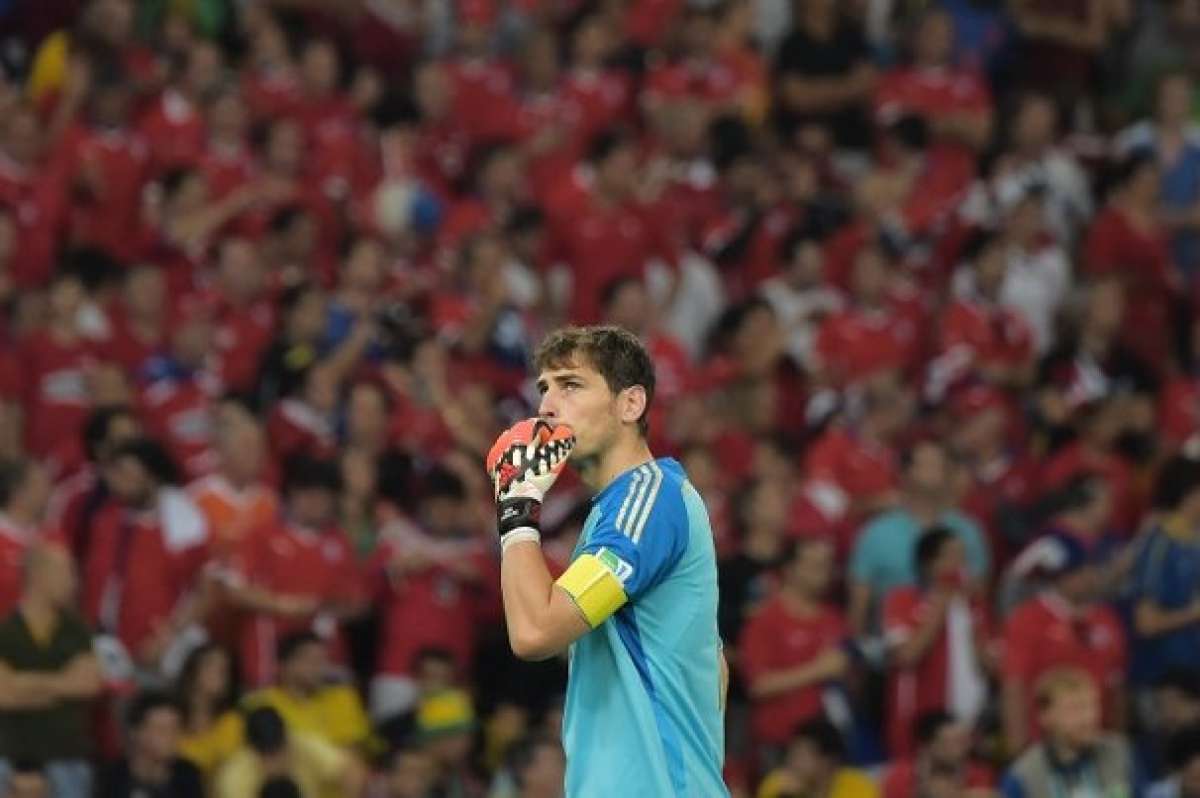 El portero del Real Madrid se lament&oacute; despu&eacute;s del encuentro ante Chile. Foto: AFP