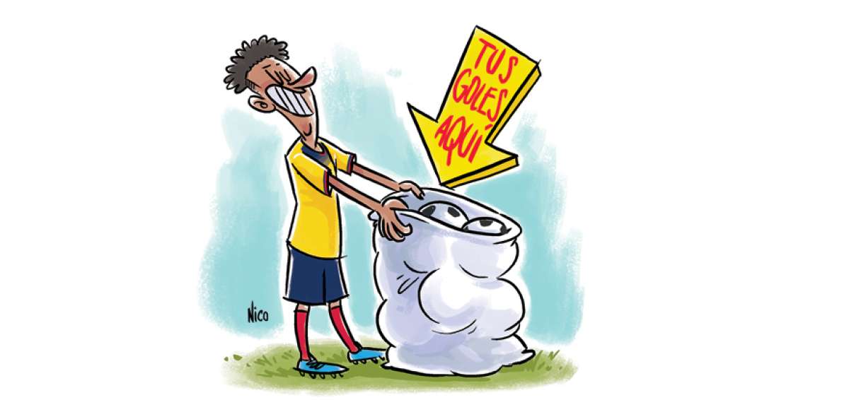 Baj&oacute;n futbolero