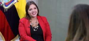 La vicepresidenta Mar&iacute;a Alejandra Vicu&ntilde;a cumple desde el lunes agenda oficial en Estados Unidos. 
