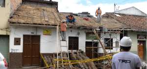 Las casas, que fueron fabricadas a base de barro con cubierta de teja, est&aacute;n ubicadas en el barrio de Las Herrer&iacute;as.