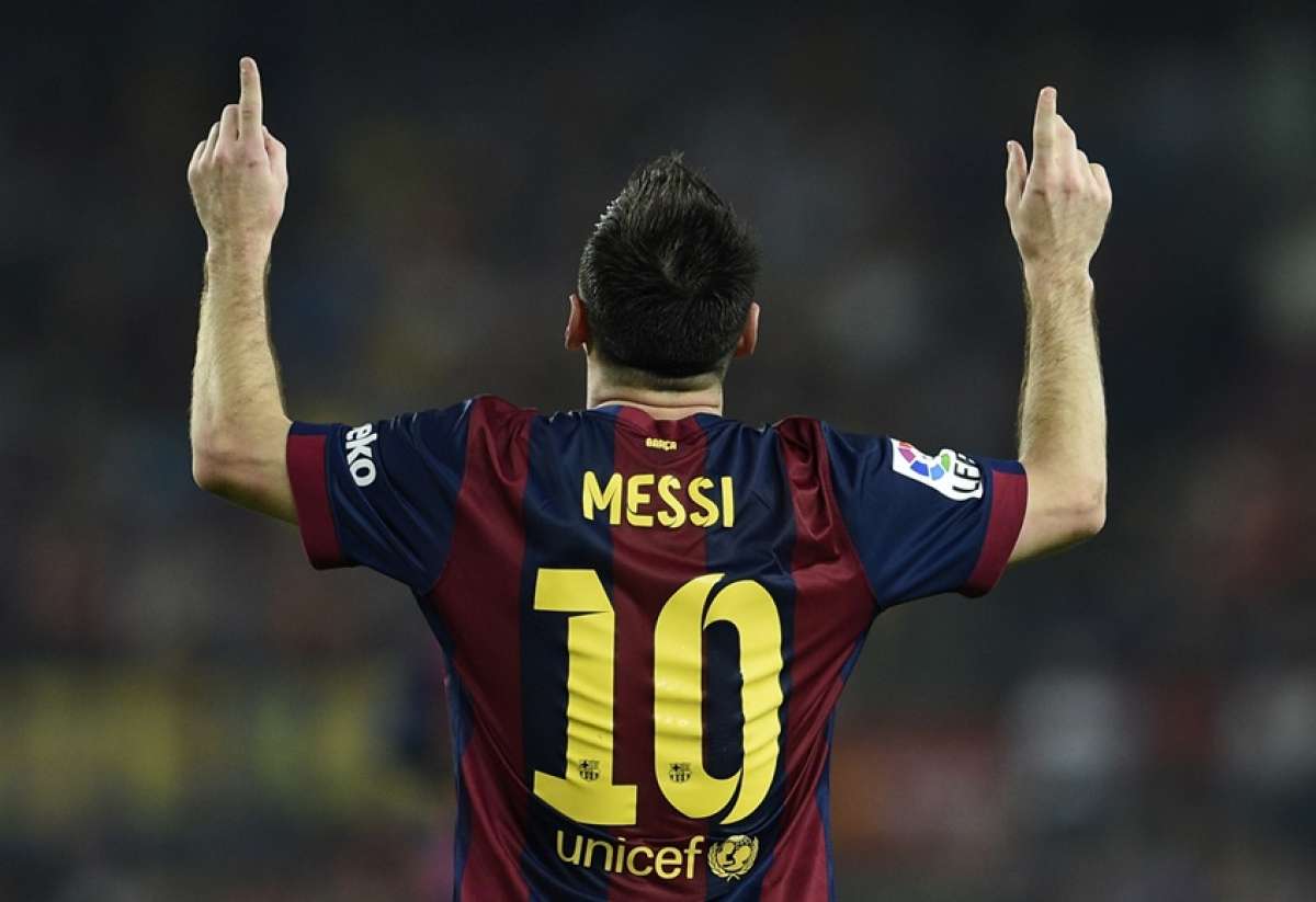 Messi suma 250 en el campeonato espa&ntilde;ol quedando a uno solo del r&eacute;cord absoluto del m&iacute;tico delantero del Athletic de Bilbao Telmo Zarra. Foto: AFP