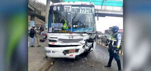 El accidente ocurri&oacute; cerca de las 08:00 en la v&iacute;a Perimetral.