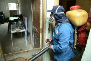 Las fumigaciones se realizan en todo el pa&iacute;s. Foto: Jos&eacute; Mor&aacute;n/ EL TEL&Eacute;GRAFO