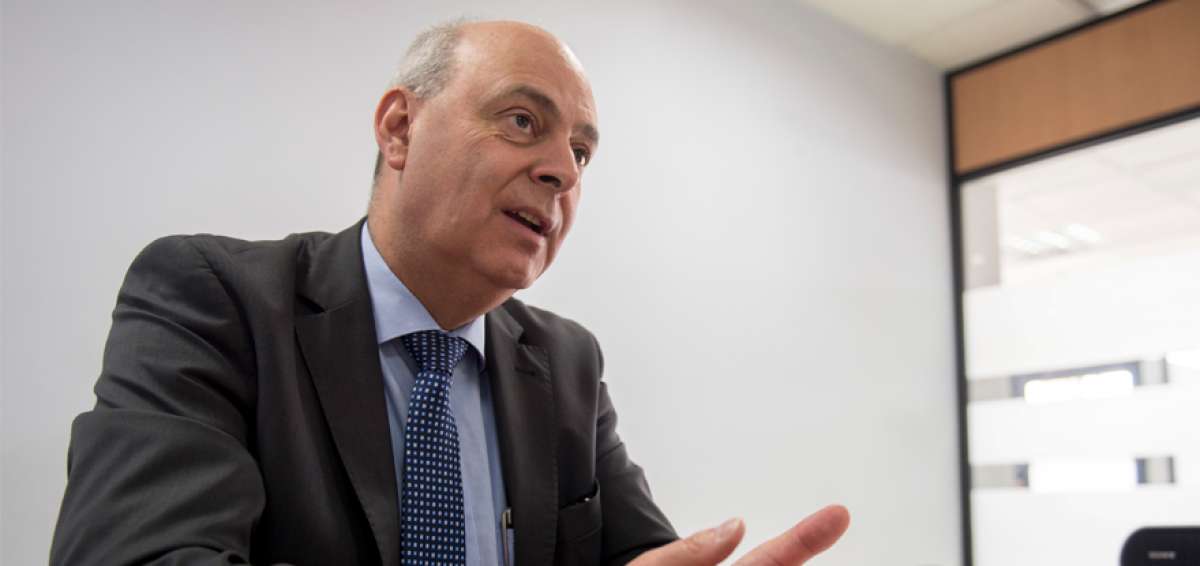 J&ouml;rg Zehnle, gerente general de la C&aacute;mara Ecuatoriano-Alemana y coordinador de las Euroc&aacute;maras, es uno de los promotores del evento.      