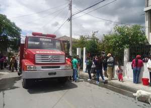 Familia pierde todo en un incendio en Chimborazo
