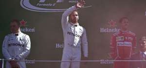 Lewis Hamilton gana el GP de Italia y es nuevo l&iacute;der del Mundial