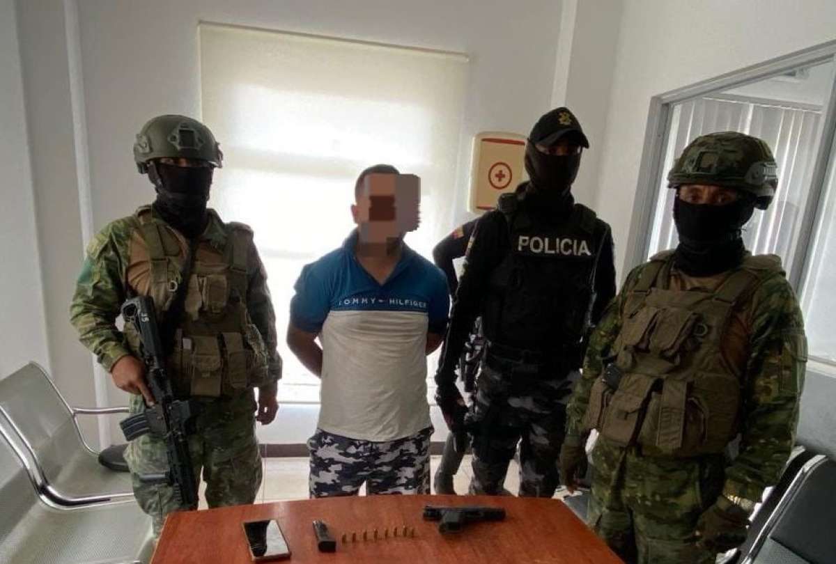 Alias “Gordo Lucho” tenía nueve procesos judiciales y fue capturado por el Ejército Ecuatoriano en Portoviejo