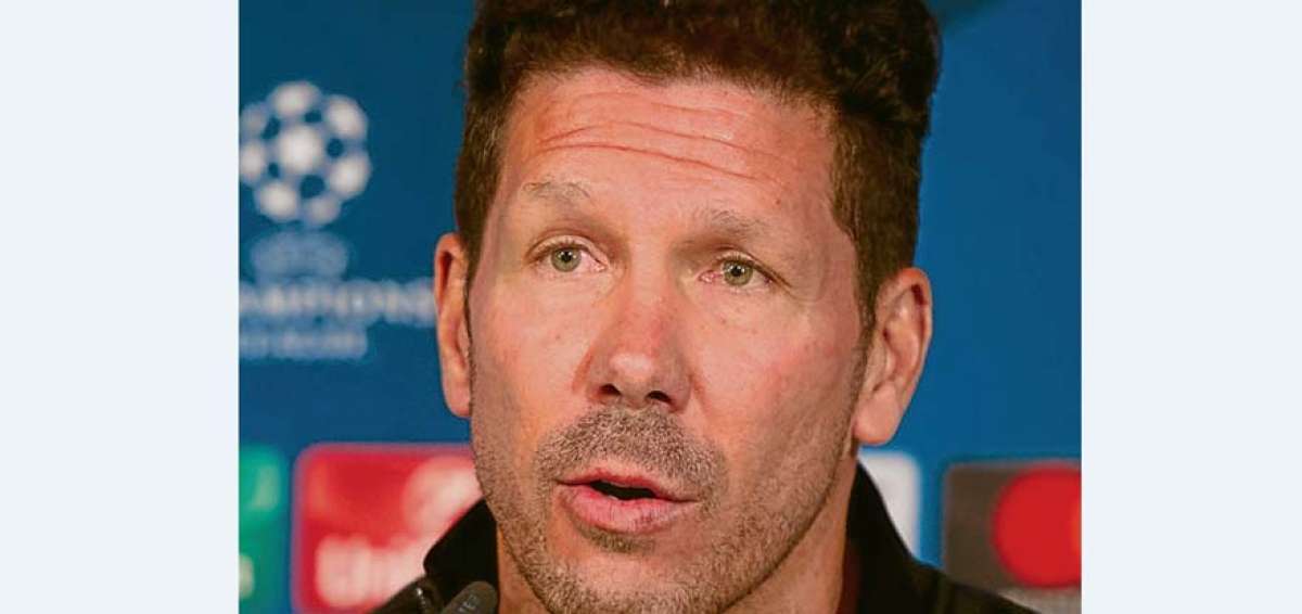 Diego Simeone cree en la remontada