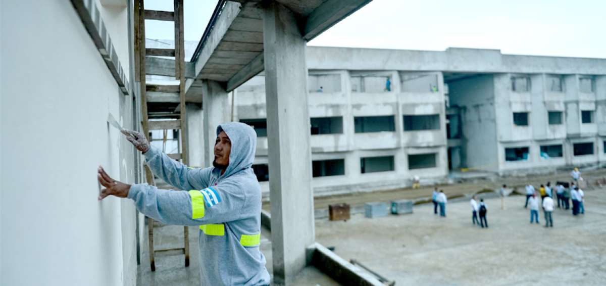 El San Jos&eacute; es la primera instituci&oacute;n de la zona cero de Tarqui en ser reconstruida; los recursos fueron gestionados por la comunidad salesiana.