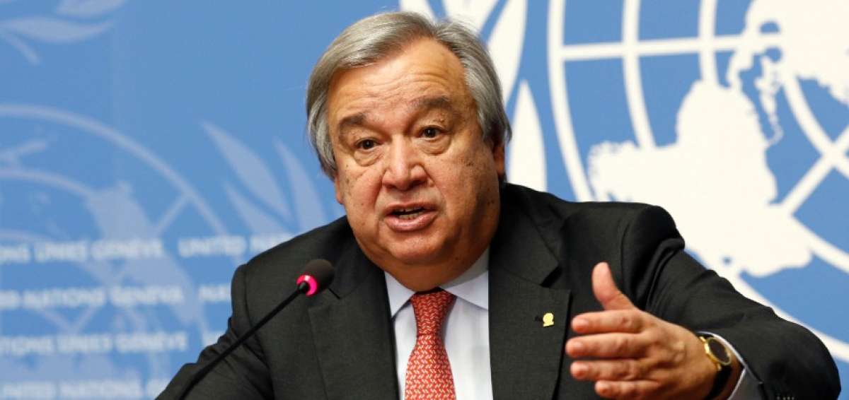 Antonio Guterres, secretario general de la ONU.