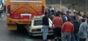 Dos muertos en accidente de tr&aacute;nsito en Latacunga