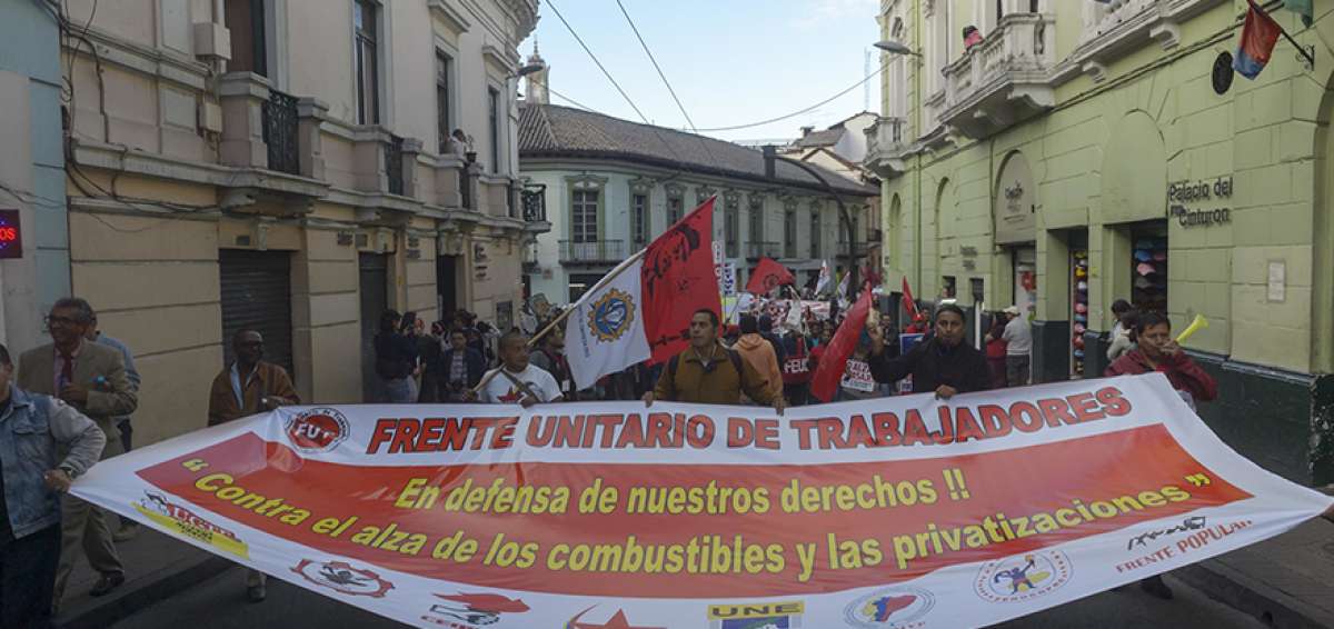 El FUT no est&aacute; registrado como organizaci&oacute;n laboral
