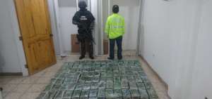 El operativo &lsquo;Impacto 377&rsquo; logr&oacute; la detenci&oacute;n de seis personas y la incautaci&oacute;n de 198 kilos de clorhidrato de coca&iacute;na.