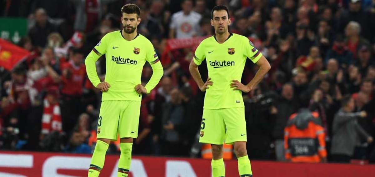 Busquets: "Pido disculpas a toda la afici&oacute;n, es muy duro irse as&iacute;"