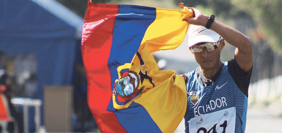 El ecuatoriano gan&oacute; el Circuito de la IAAF y se alista para los Juegos Panamericanos y el Mundial en 2019.