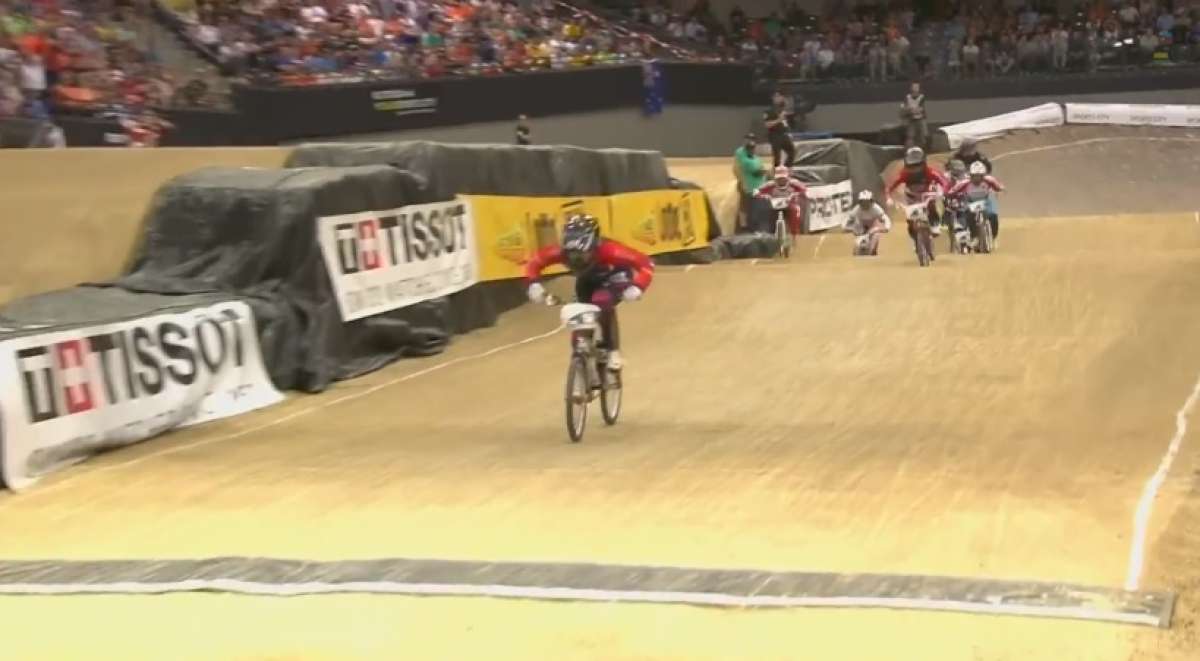 La cuencana sac&oacute; una importante ventaja en cada una de las etapa de la pista de BMX.