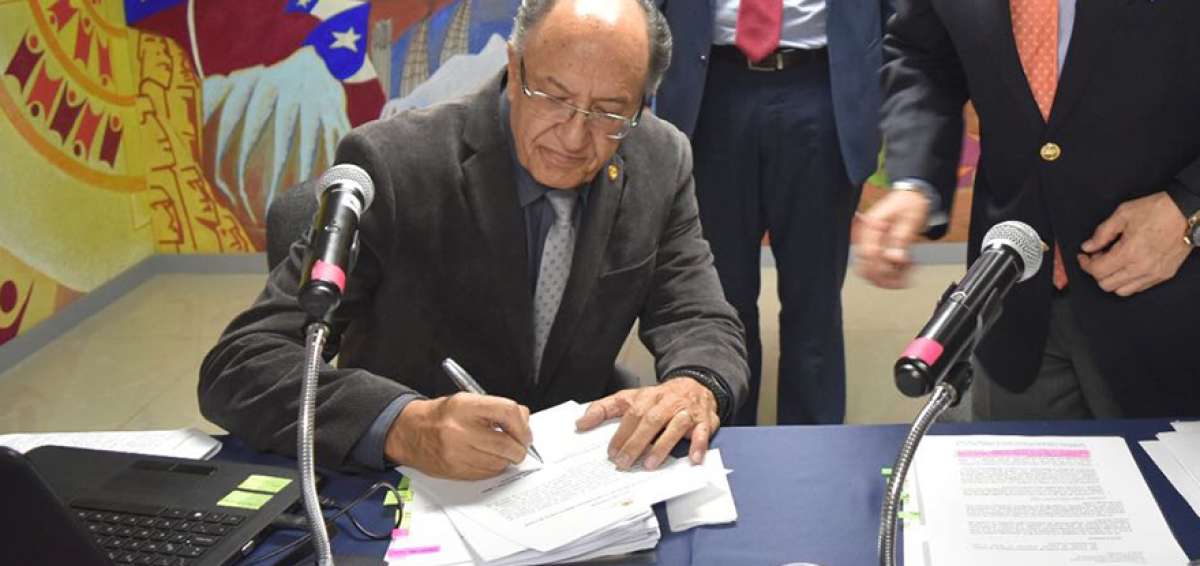 Breilh fue posesionado este lunes en Bogot&aacute;. 