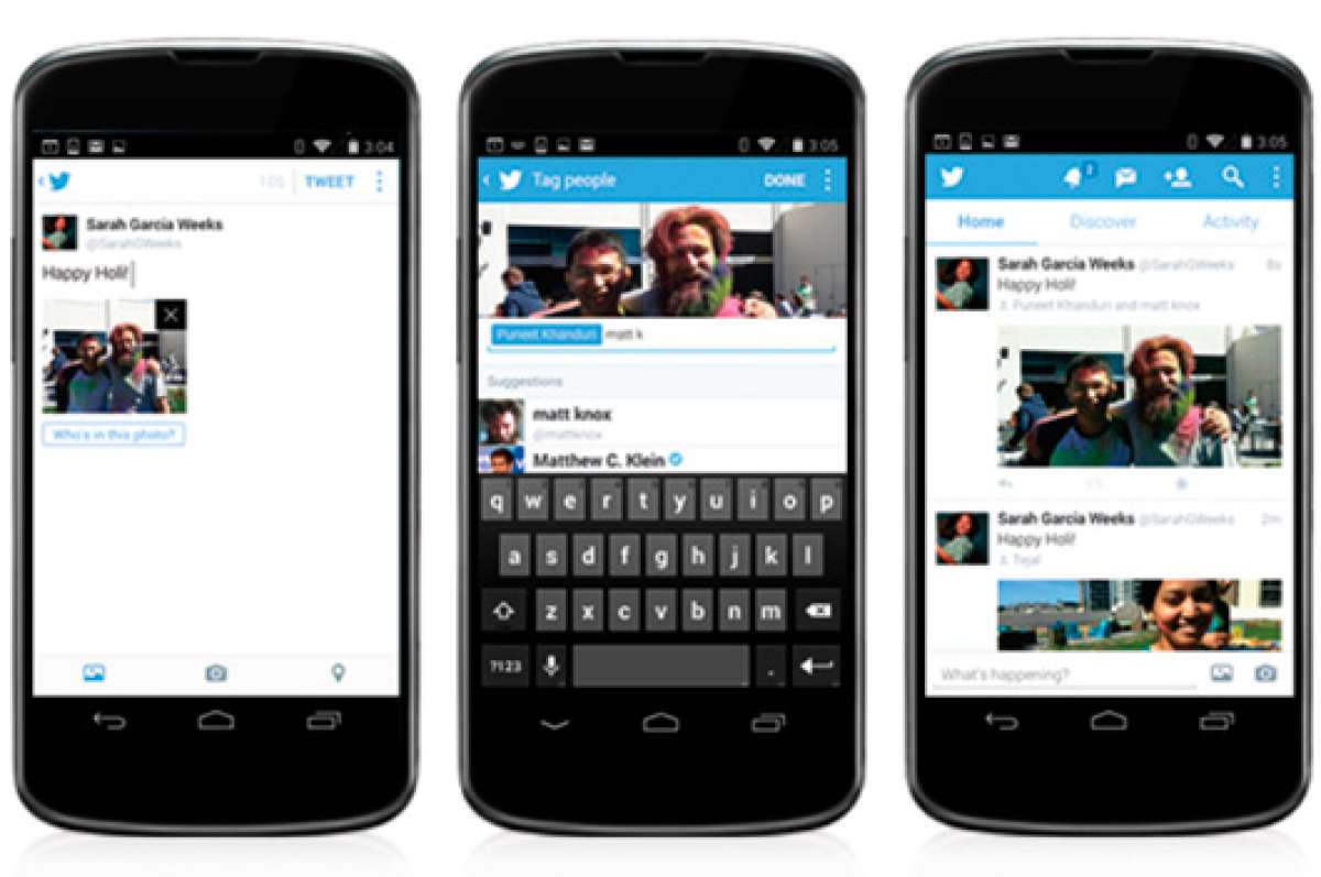 Twitter implementa mayor cantidad de fotos por tuit y el etiquetado de im&aacute;genes