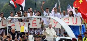 Centenares de miles de personas asisten a la Jornada Mundial de la Juventud.
