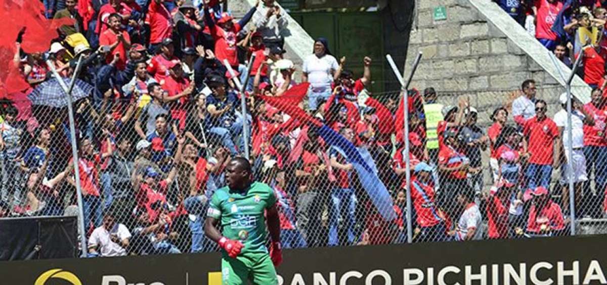 Liga vs. El Nacional se jugar&aacute; sin hinchada visitante