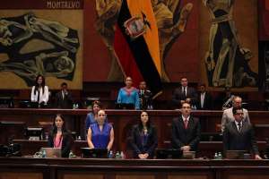 Esta ma&ntilde;ana, el pleno del Legislativo aprob&oacute; el veto del Ejecutivo a la Ley de Aguas. Foto: Tomada del Flickr de la Asamble