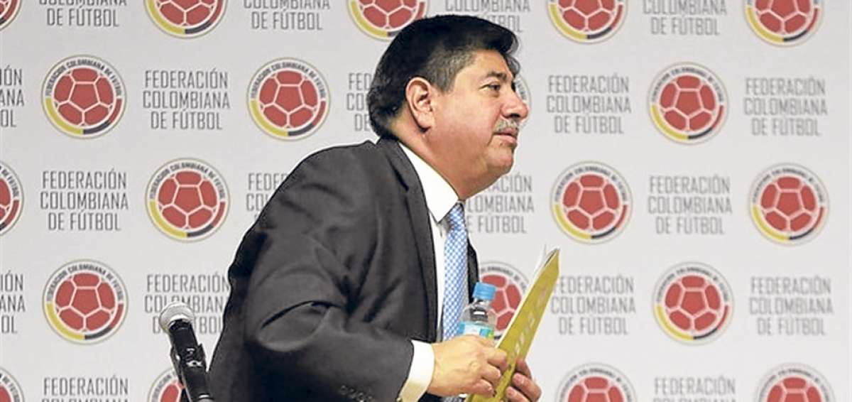Luis Bedoya present&oacute; -la ma&ntilde;ana de ayer- su renuncia irrevocable a la presidencia de la Federaci&oacute;n Colombiana de F&uacute;tbol, cargo que ocup&oacute; desde 2006. Foto: Internet