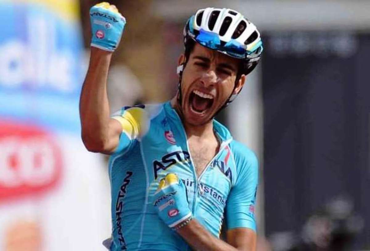 El italiano gan&oacute; de la 11&ordf; etapa en San Miguel de Aralar. Foto: Internet