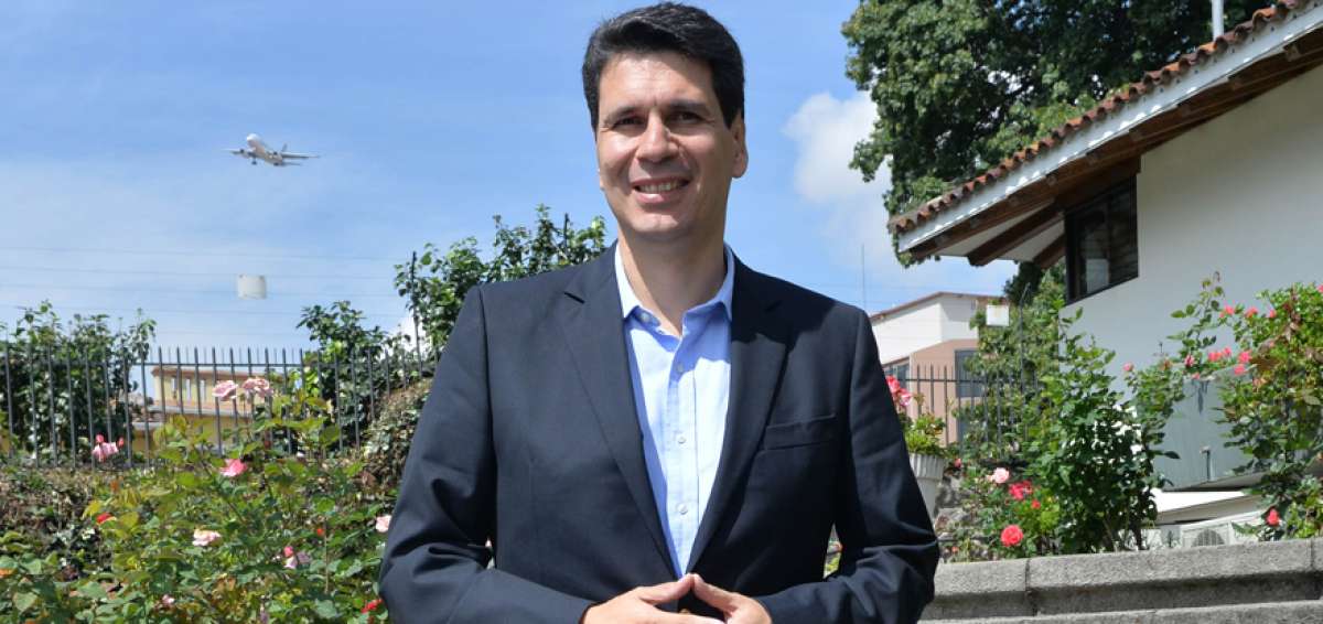 Pedro Palacios, alcalde de Cuenca. 