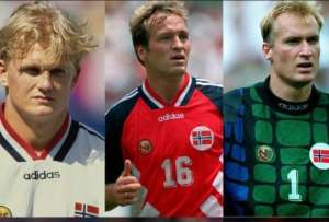 Los tres padres integraron la selecci&oacute;n noruega que disput&oacute; el Mundial de Estados Unidos 1994.