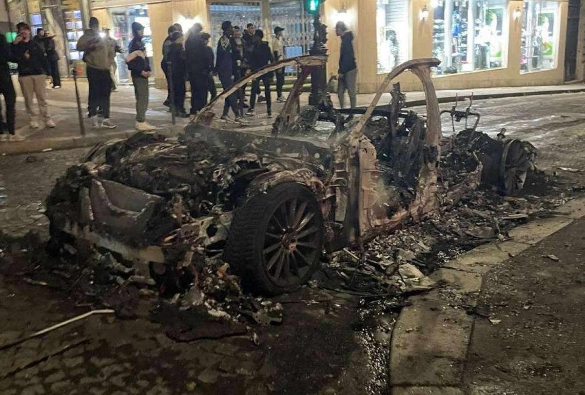 Disturbios y atropellamiento en París tras victoria del PSG
