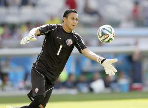 Keilor Navas solo ha recibido un gol en los tres partidos que ha disputado Costa Rica. Foto: EFE