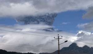 Desde la tarde del jueves hubo un aumento significativo de la actividad interna y superficial del coloso. Foto: AFP 