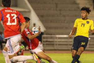 La selección de Ecuador clasificó en el tercer lugar del grupo A.