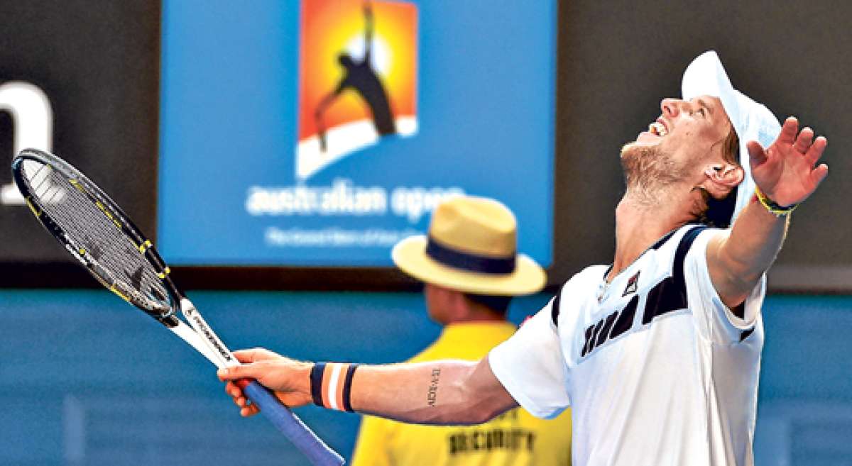 Seppi, de 30 a&ntilde;os y ubicado en el puesto 46 del ranking de la ATP,  hizo un partido valiente y &lsquo;castig&oacute;&rsquo; a Federer con bolas al l&iacute;mite y golpes devastadores. Foto: AFP