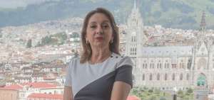 Rosi Prado de Holgu&iacute;n. Ministra de Turismo 